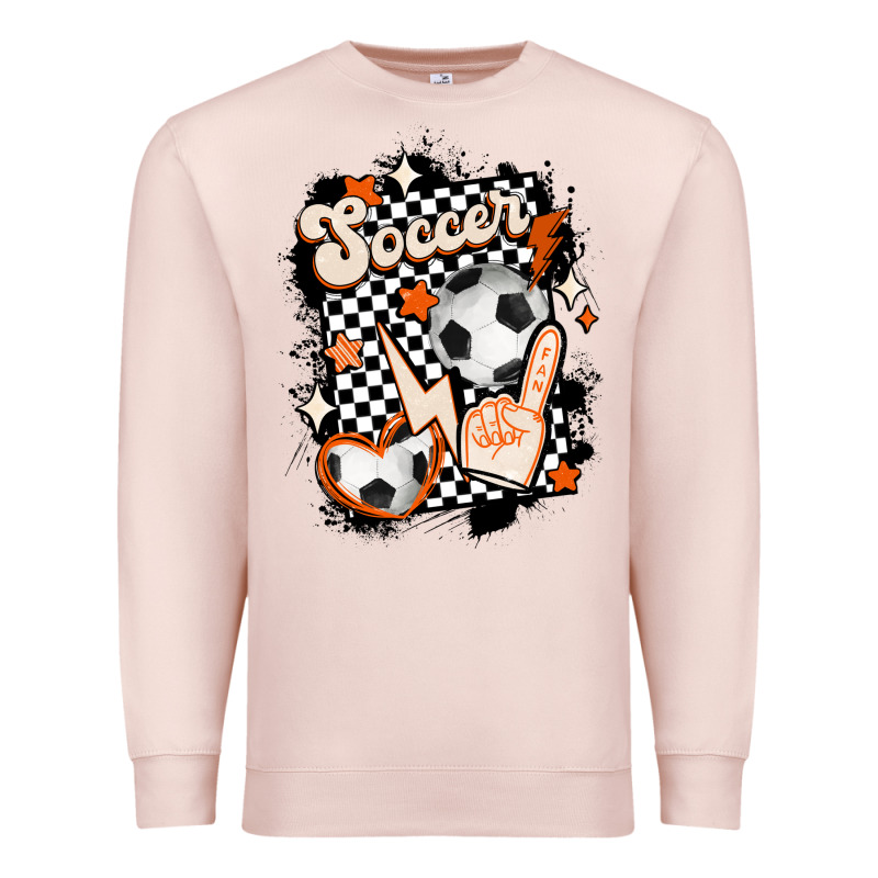 Vintage Soccer Premium Sweatshirt by MaliasSmallBusiness | Teevron