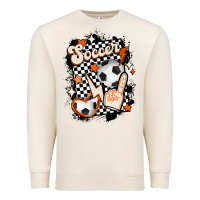 Sandshell vintage soccer Premium Sweatshirt - MaliasSmallBusiness