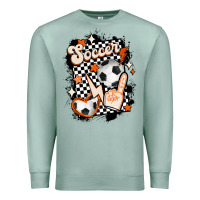 Seafoam vintage soccer Premium Sweatshirt - MaliasSmallBusiness