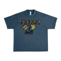 Midnight Navy granny of both Urban Heavy Tee - CowhideDigitalArt