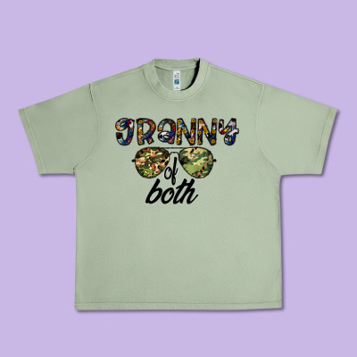 Granny Of Both Urban Heavy Tee Designed By Cowhidedigitalart