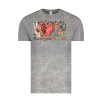 Cloud Rock peace love 100 days of school Vintage Tee - RacoonDesign