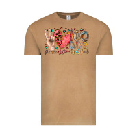 Vintage Camel peace love 100 days of school Vintage Tee - RacoonDesign