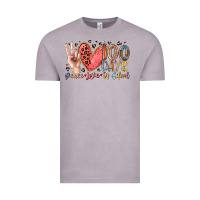Vintage Zinc peace love 100 days of school Vintage Tee - RacoonDesign
