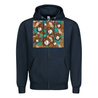Navy baseball turquoise gemstones western patterns Zipper Hoodie - BarkalooDesign