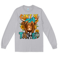 Moon Dust can't be tamed longhaired cow Long Sleeve Tee - Jasminsmagicworld