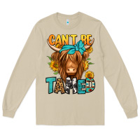 Mushroom can't be tamed longhaired cow Long Sleeve Tee - Jasminsmagicworld