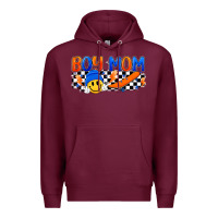 Burgundy boy mom Premium Hoodie - Artiststas