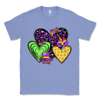 Colony Blue hearts mardi gras Classic Tee - JahusDesignShop
