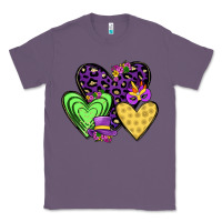 Lavender hearts mardi gras Classic Tee - JahusDesignShop