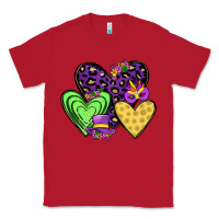 Red hearts mardi gras Classic Tee - JahusDesignShop