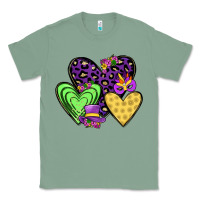 Sage hearts mardi gras Classic Tee - JahusDesignShop