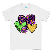 White hearts mardi gras Classic Tee - JahusDesignShop