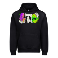 Foreset Green Boo Ghost Cat Urban Hoodie - texasbilliewilder