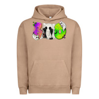 Pigment Burro Boo Ghost Cat Urban Hoodie - texasbilliewilder