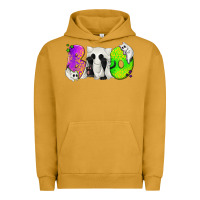 Pigment Peanut Butter Boo Ghost Cat Urban Hoodie - texasbilliewilder