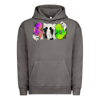 Pigment Tornado Boo Ghost Cat Urban Hoodie - texasbilliewilder