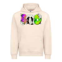 Sandshell Boo Ghost Cat Urban Hoodie - texasbilliewilder