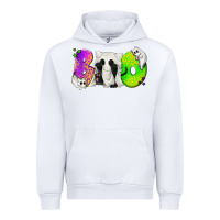 White Boo Ghost Cat Urban Hoodie - texasbilliewilder