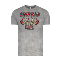Cloud Rock american mini Vintage Tee - CowhideDigitalArt
