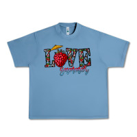 Pebble Blue love summer Urban Heavy Tee - CowhideDigitalArt
