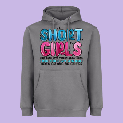 Girls God Only Lets Things Grow Until Theyre Heavyweight Hoodie Designed By Maliassmallbusiness