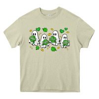Mossy clover ghostie st.patrick's day Heavy Core Tee - Artiststas