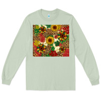 Matcha juneteenth sunflowers Long Sleeve Tee - Artiststas