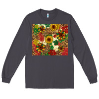 Smoke juneteenth sunflowers Long Sleeve Tee - Artiststas