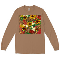 Toasted Coconut juneteenth sunflowers Long Sleeve Tee - Artiststas