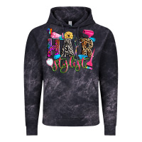 Cloud Black hairstylist Vintage Hoodie - Zillion Design Studio