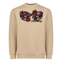 Mushroom momlife Heavyweight Sweatshirt - SublimationCraftShop