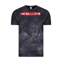 Cloud Black pink crayon fa element Vintage Tee - FaDigitalArtStudio