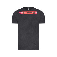 Vintage Black pink crayon fa element Vintage Tee - FaDigitalArtStudio