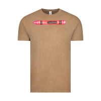 Vintage Coffee pink crayon fa element Vintage Tee - FaDigitalArtStudio