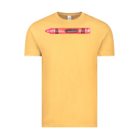 Vintage Mustard pink crayon fa element Vintage Tee - FaDigitalArtStudio