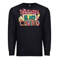 Black teaching is my cardio Premium Sweatshirt - NancyCooperArtShop