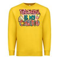 Lemon teaching is my cardio Premium Sweatshirt - NancyCooperArtShop
