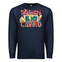 Navy teaching is my cardio Premium Sweatshirt - NancyCooperArtShop