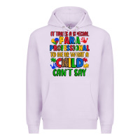 Lilac it takes a special paraprofessional to hear what a Premium Hoodie - Artiststas