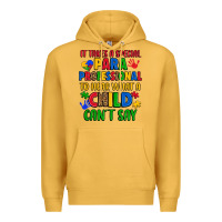 Mustard it takes a special paraprofessional to hear what a Premium Hoodie - Artiststas