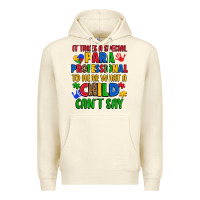 Sandshell it takes a special paraprofessional to hear what a Premium Hoodie - Artiststas