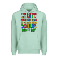 Seafoam it takes a special paraprofessional to hear what a Premium Hoodie - Artiststas