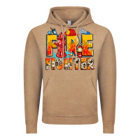Vintage Coffee firefighter Vintage Hoodie - Zillion Design Studio