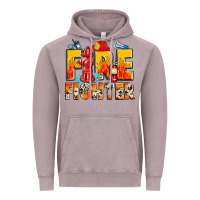 Vintage Zinc firefighter Vintage Hoodie - Zillion Design Studio