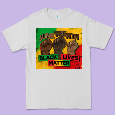 Juneteenth Black Lives Matter Tumbler Premium Tee Designed By Barkaloodesign