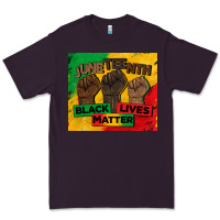 Plum juneteenth black lives matter tumbler Premium Tee - BarkalooDesign