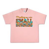 Salmon minding my own small business Urban Heavy Tee - HRA Design Shop