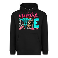 Black nurse life Heavyweight Hoodie - NancyCooperArtShop