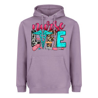 Lavender nurse life Heavyweight Hoodie - NancyCooperArtShop